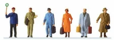 Preiser 14049 HO Scale Passengers -- At The Platform