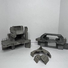 Halo Micro Ops High Ground Tower Gate Bunker McFarlane Toys Series 1 Playset