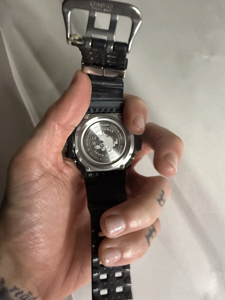 Casio G-Shock Rangeman GW-9400J-1JF 53,5 mm Estuche de resina negra con negro... Foto 4 de 4