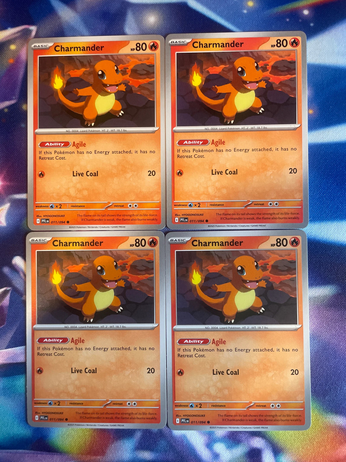 Charmander 011/094 Phantasmal Flames Playset