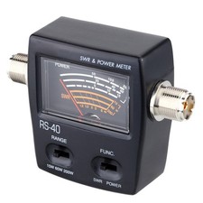 Compteur SWR de puissance RS40 efficace pour radios mobiles HAM avec impédance