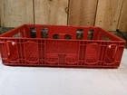 Vintage Coca-Cola Enterprises Plastic HuskyLite 24 Cans Soda Carrier Crate