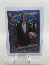 2025 Prizm WNBA - Rookie Variation Dominique Malonga Blue Velocity Prizm (RC)