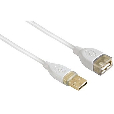 Hama 3m USB-Verlängerung Verlängerungs-Kabel für PC Webcam Tastatur Maus Drucker