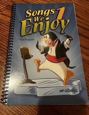 Abeka Songs We Enjoy 1 First Grade Songbook Wire Bound Book Only