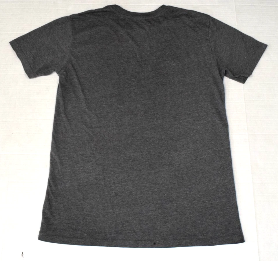 Camiseta Mighty Fine Talla XS Girasoles Girasoles Obra de Arte Gris Algodón Mezcla de Poliéster Foto 3 de 4