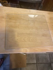 Clear, Tempered Glass Sheet For Shelving. 14-3/4” X 12-1/2” X1/8”