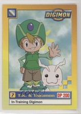 1999 Upper Deck Digimon - Series 1 TK Takaishi TK & Tokomon #10 ls6