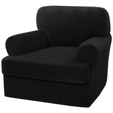 H.VERSAILTEX Sofa Cover 2 Piece T Cushion Armchair Slipcovers Thick Velvet