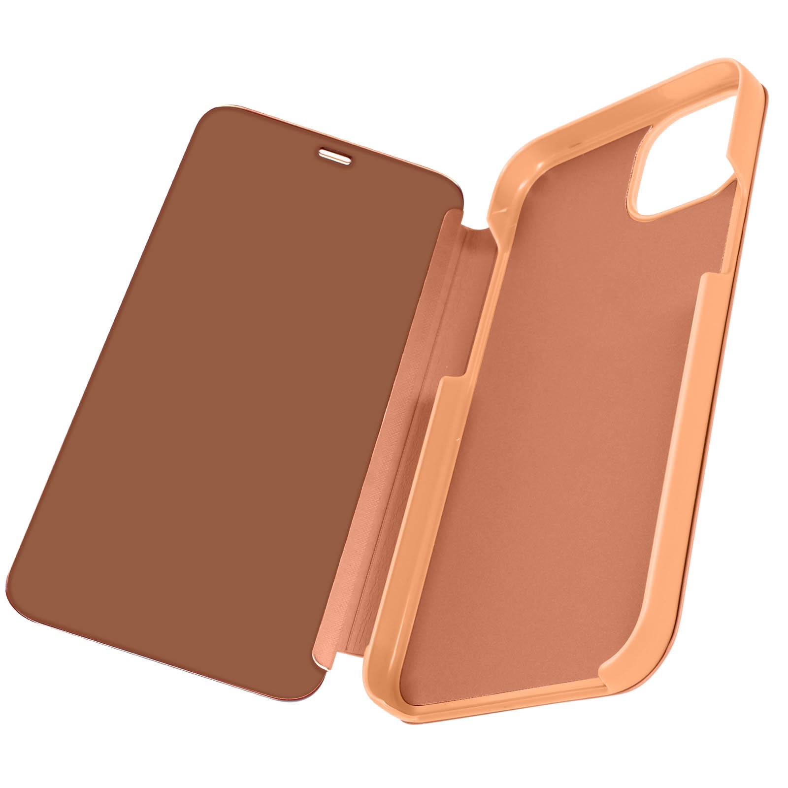 Étui iPhone 15 Pro miroir pour protéger l'écran sans masquer les notifications - 2