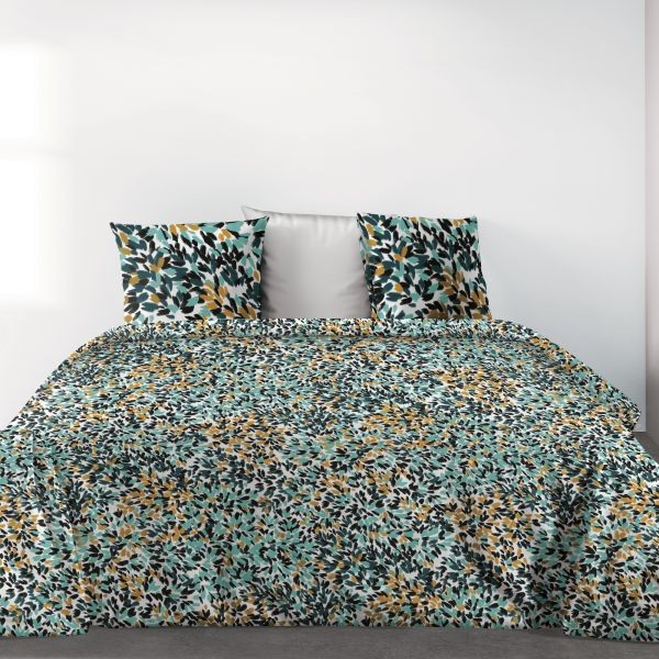 Housse de couette 240x260 cm coton bio Telma contre la transpiration
