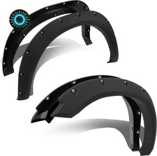 KUAFU Fender Flares Compatible with 2009-2023 Dodge Ram 1500 Classic Pocket Rive