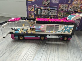 Lego Friends Pop Star Tour Bus Complete Set