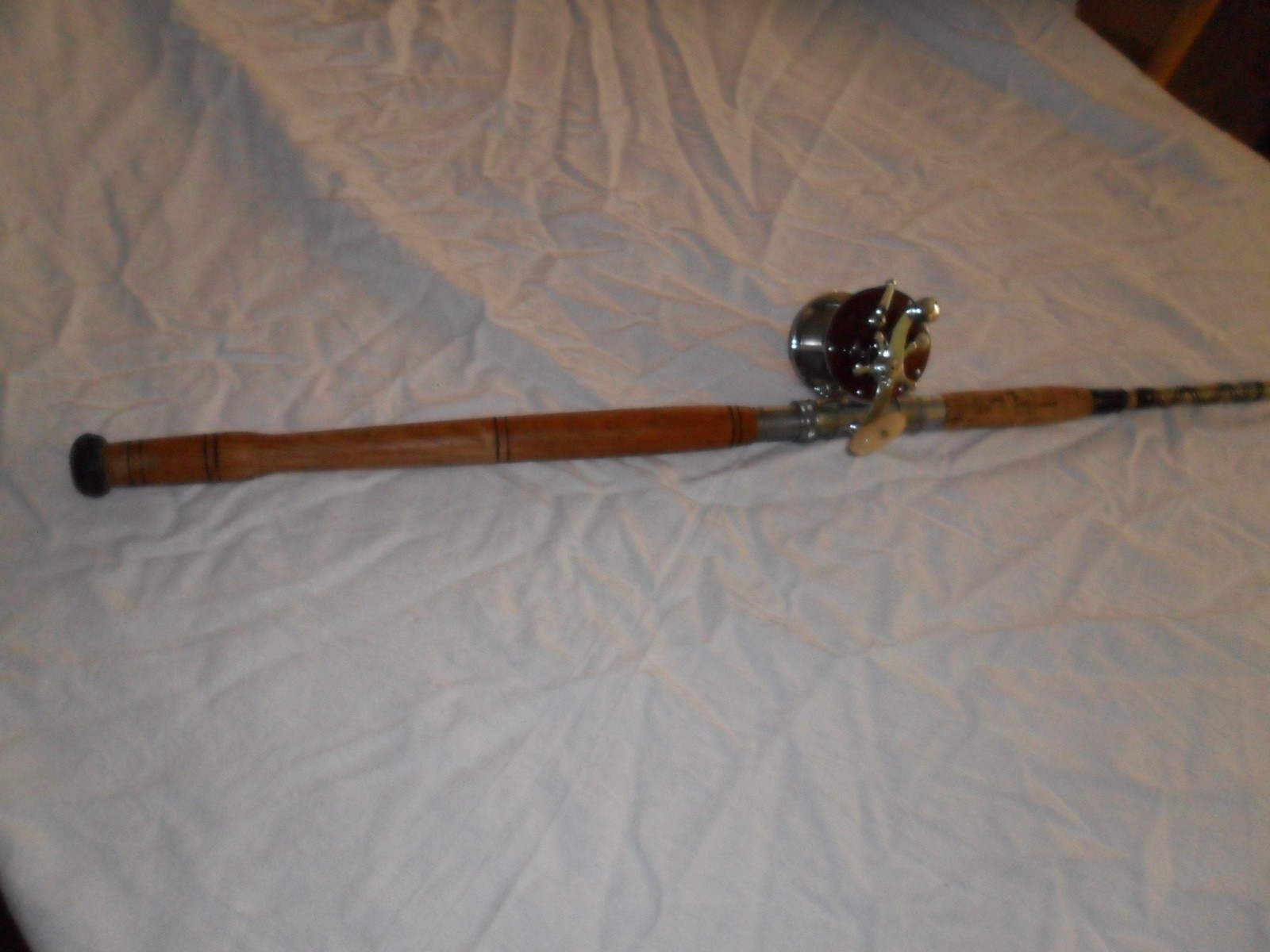 penn 209 and custom rod