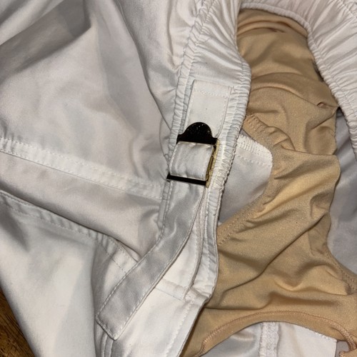 Cabana Life Women's Med White Athletic Shorts Lined - Picture 15 of 15