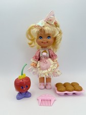 Cherry Merry Muffin Doll W/ Cherry Sweet Muffins 1988 Vintage