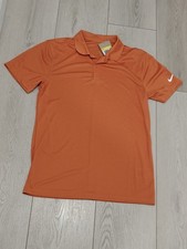 Nike Men's Solid Victory Golf Polo Orange Size Small - NEW