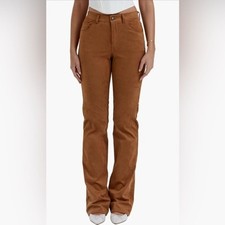 House of CB Apollo Suede Brown Pants