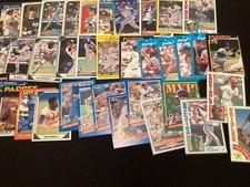 Baseball Card Lot 100 Cards HOF Star RC Rookie George Brett Puckett Sandberg
