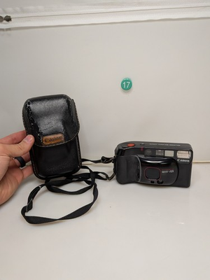 #ad VINTAGE CANON SURE SHOT SUPREME 35MM AF POINT AND SHOOT CAMERA WITH DATA BACK $39.99