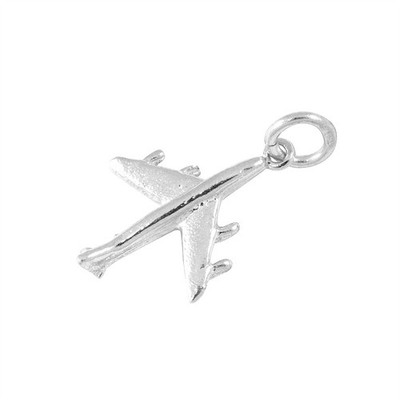Sterling Silber 747 Flugzeug Charm