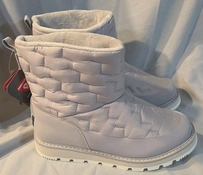 Helly Hansen Women's Beloved 2.0 Insulated Winter Boots Grey Size 8 NWOB Defect