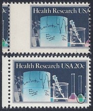 2087 - Errore Errore Errore Errore Errore Errore Giallo Non Listato / EFO "Ricerca Salute" Mint NH 