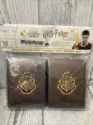 USAopoly Harry Potter Hogwarts Battle Protective Card Sleeves – 160 Count, Official