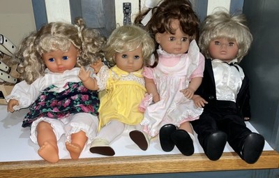 Lot of 4 Vinyl 80s 90s Dolls Lissi Batz Cititoy Max Zaff | eBay