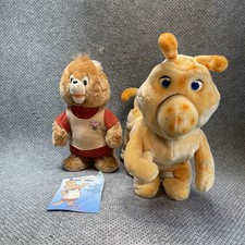 1985 Teddy Ruxpin Bear  Grubby Caterpillar UNTESTED Missing Battery Compartment