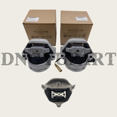 3X OEM Engine Mount + Transmission Mount For Audi A6 A7 C7 2.0T 1.8T 2012-2018