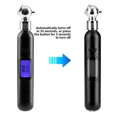 100 PSI Digitaler Reifendruckprüfer mit LCD Hintergrundbeleuchtung und Multi Un