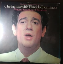 CHRISTMAS WITH PLACIDO DOMINGO Vinyl-Vienna Symphony Orchestra -Holiday Music
