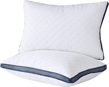 Pillows for Sleeping 2-Pack , Luxury Hotel Pillows Queen Size Set of 2,Bed Pill