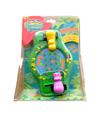 Vintage Tiger Licht & Sound Vorschulspiele hungrige hungrige Flusspferde neu neu aus altem Lagerbestand