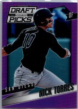 2014 Panini Prizm Draft Nick Torres Purple Prizm /149 San Diego #23