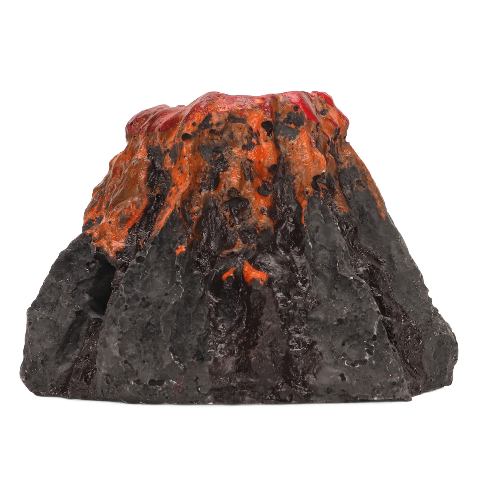 Aquarium Volcano Ornament Simulation Realistic Resin Volcano Decoration For Fish