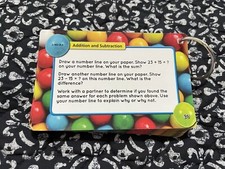 Addition Subtraction Word Problem Flash Cards