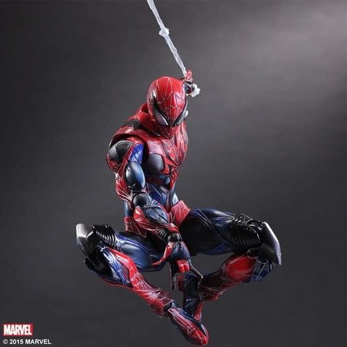 Square Enix SpiderMan Modellino Marvel Universe Play Arts KAI - Foto 3 di 9