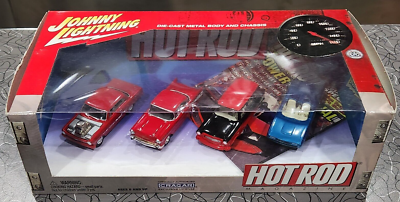 Johnny Lightning Hot Rod Magazine 1 64th Scale Diecast 4 Car Set