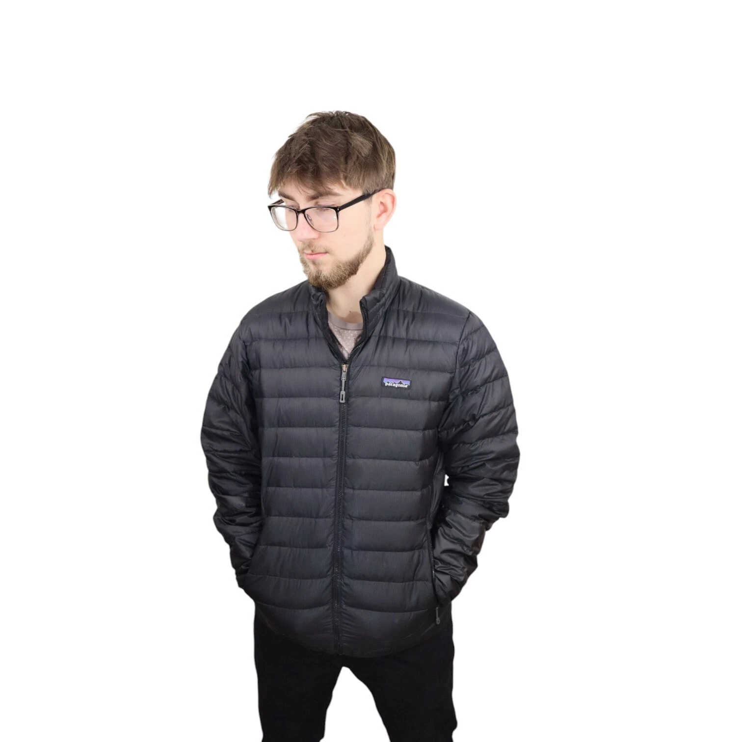 patagonia down sweater puffer insulated quilted full zip jacket