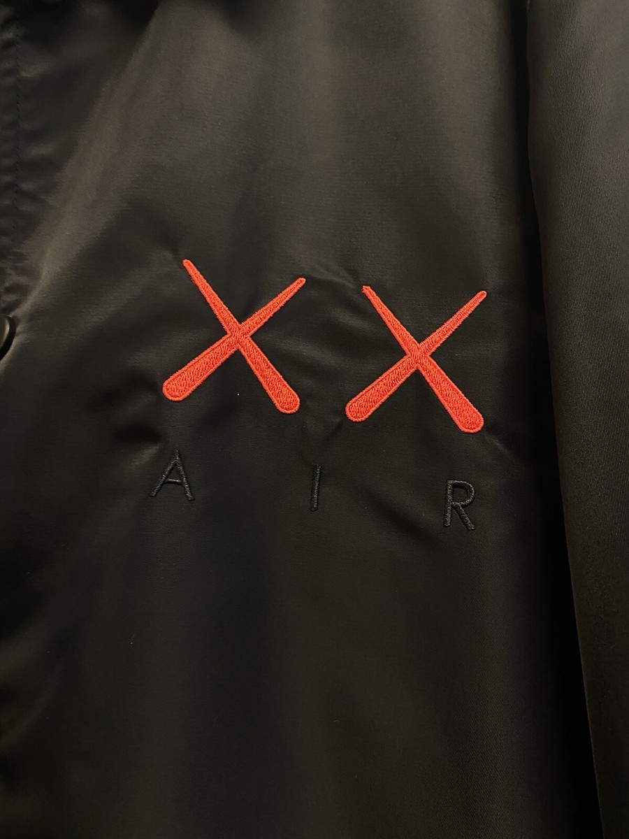 KAWS x Jordan Satin Coaches Jacket New Xl Mens | eBay KAWS x Jordan Satin Coaches Jacket New Xl Mens | eBay