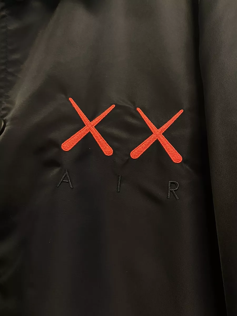 KAWS x Jordan Satin Coaches Jacket New Xl Mens