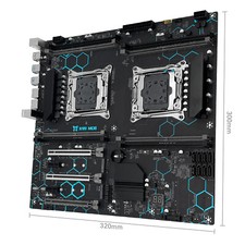 MACHINIST X99 Dual CPU Motherboard LGA 2011-v3 Intel Xeon E5 V3 V4 DDR4 RAM MD8