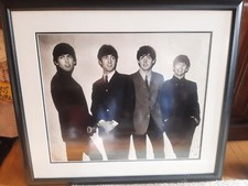 Beatles Limited Edition Framed Black White 119/5000 Group Photo Rare