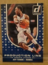 2014-15 Jeff Teague Production Line Panini Donruss 