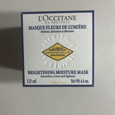 L Occitane Brightening Moisture Mask NIB