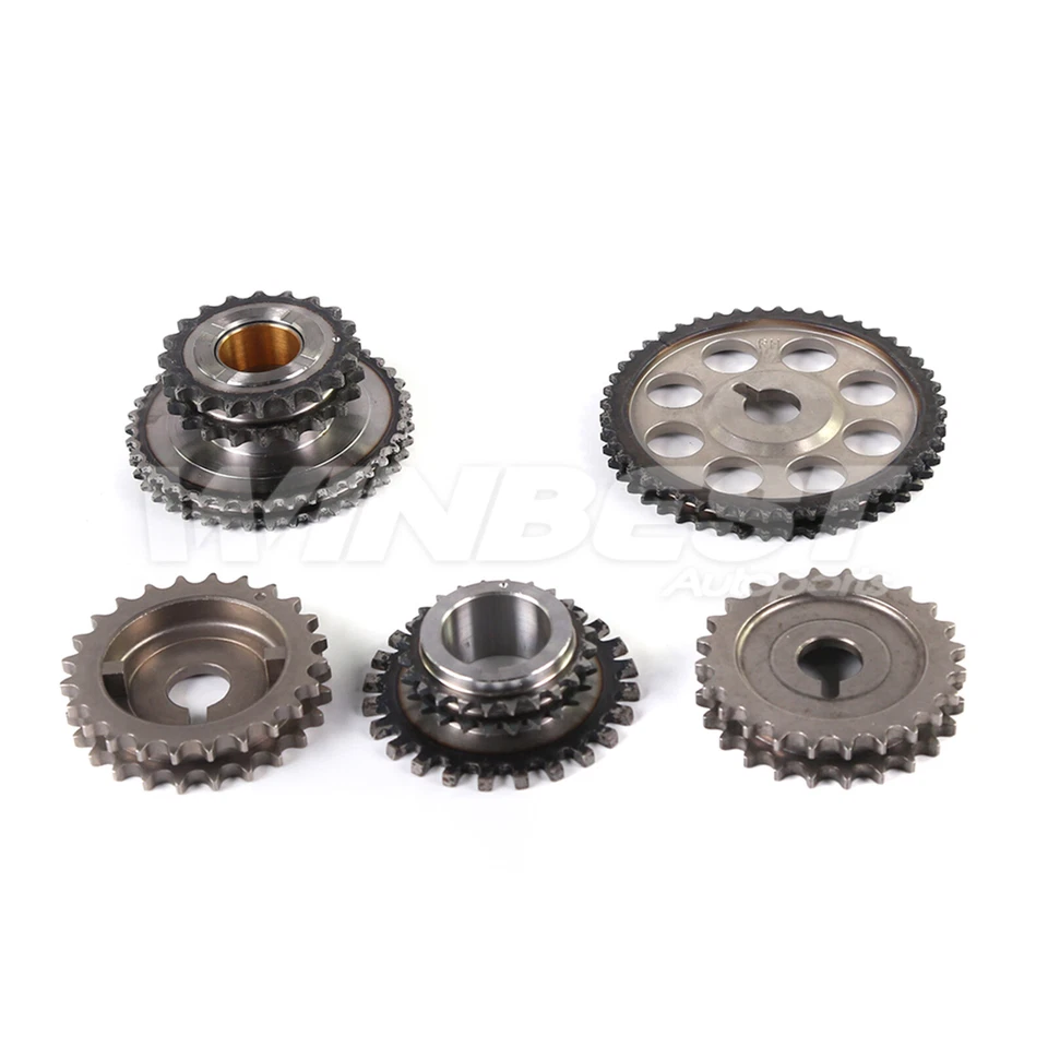 Bomba de agua de aceite de cadena de distribución para Suzuki XL-7 1999-2006 Chevy Tracker 2,5 L 2,7 L  Foto 2 de 4