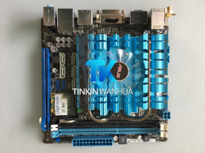 FOR Asus E2KM1I-DELUXE mITX Mainboard AMD E2-2000 1.750GHz Dual-Core CPU  DV