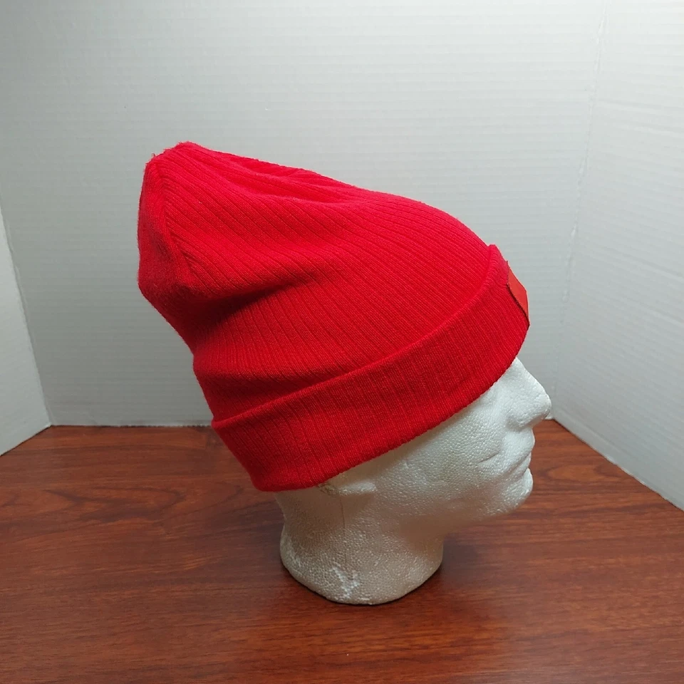 Gorra gorra Adidas roja tejida para mujer Foto 4 de 4